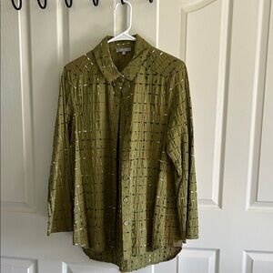 Olive Green Women’s Habitat Blouse